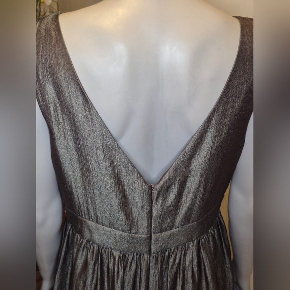 Elegant metallic/Pewter dress - Picture 9 of 13